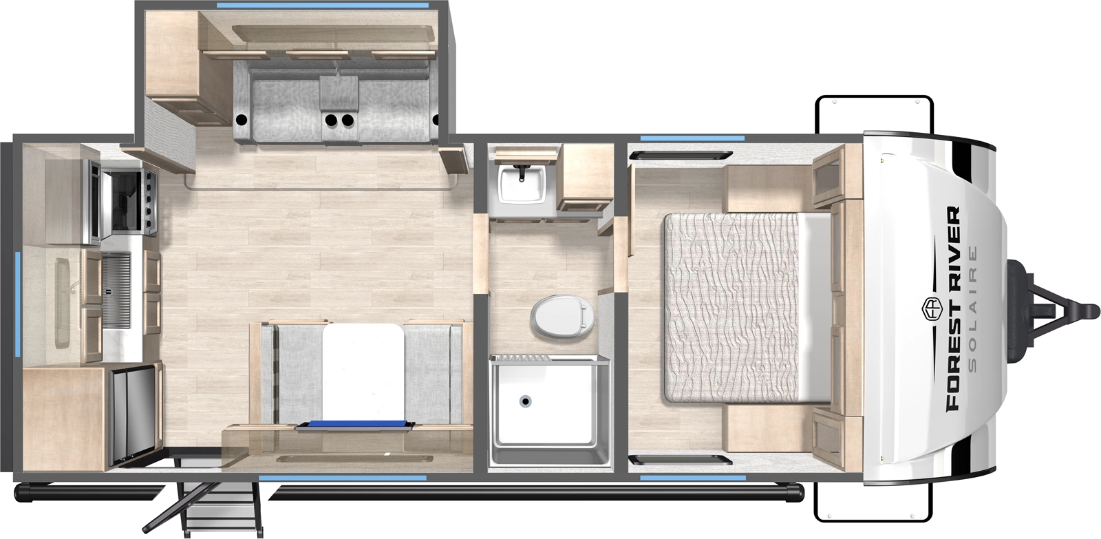 Solaire Ultra Lite 237RK Floorplan